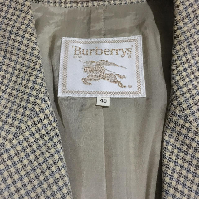 BURBERRY(バーバリー)のBurberry ジャケット バーバリー ヴィンテージ レディースのジャケット/アウター(テーラードジャケット)の商品写真