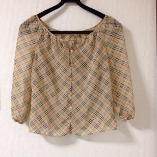 バーバリー(BURBERRY)のブルレ♡ブラウス38(シャツ/ブラウス(長袖/七分))