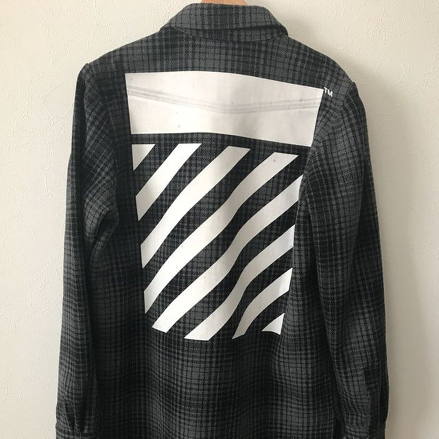 最終値下げ off white / チェックシャツ メンズのトップス(シャツ)の商品写真