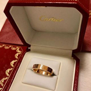 カルティエ(Cartier)のカルティエ Cartier ラブリング ピンクゴールド PG 10号(リング(指輪))