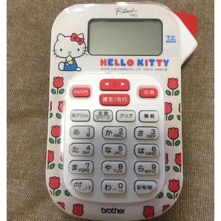 美品ピータッチ ハローキティ ラベルライター　P-touch 190 ブラザー