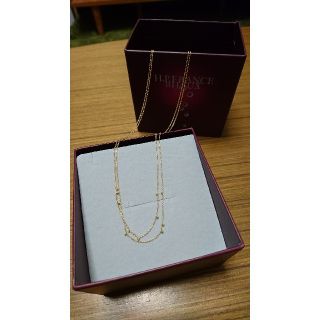 アッシュペーフランス(H.P.FRANCE)の【売約済】sweetpea ２連 ネックレス18k h.p.france (ネックレス)