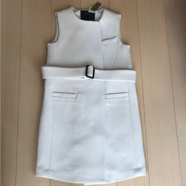 【新品】J.Crew ジレ コート 白