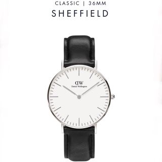 ダニエルウェリントン(Daniel Wellington)の【ダニエルウェリントン】腕時計  シュフィールド ホワイト 36mm(腕時計(アナログ))