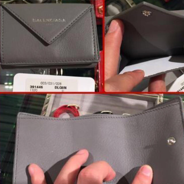 Balenciaga(バレンシアガ)の新品 バレンシアガ  ミニウォレット BALENCIAGA 折り財布 レディースのファッション小物(財布)の商品写真