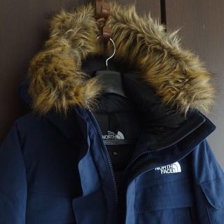 ザノースフェイス(THE NORTH FACE)のXS ノースフェイス マクマードパーカー CMコズミック(ダウンジャケット)