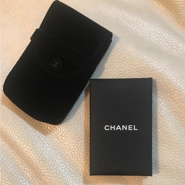 CHANEL(シャネル)の※月子様専用 CHANEL ミラー付きあぶらとり紙 コスメ/美容のコスメ/美容 その他(その他)の商品写真