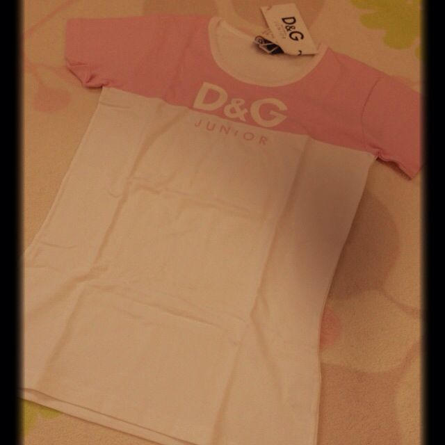 DOLCE&GABBANA(ドルチェアンドガッバーナ)の新品タグ付☆D&G☆Tシャツ レディースのトップス(Tシャツ(半袖/袖なし))の商品写真