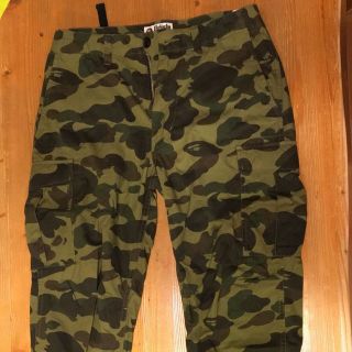 アベイシングエイプ(A BATHING APE)のbape カモジョガーカーゴパンツ(ワークパンツ/カーゴパンツ)