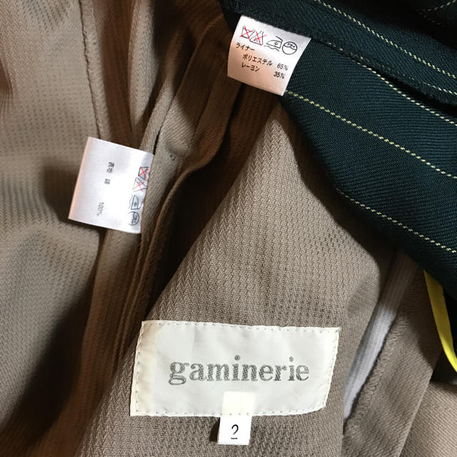 gaminerie(ギャミヌリィ)のgaminerie トレンチコート M レディースのジャケット/アウター(トレンチコート)の商品写真