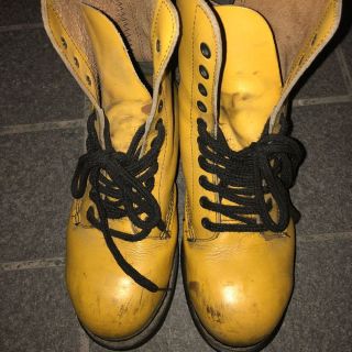 ドクターマーチン(Dr.Martens)のドクターマーチンの黄色いブーツ(ブーツ)