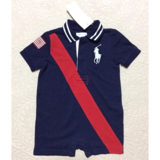 ポロラルフローレン(POLO RALPH LAUREN)の＊新品タグ付き＊ラルフローレン(ロンパース)