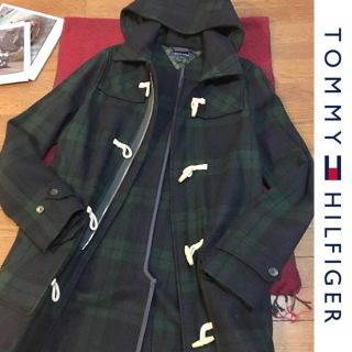 トミーヒルフィガー(TOMMY HILFIGER)の美品☆定価4万越☆TOMMY HILFIGER メルトン ダッフルコート(ダッフルコート)