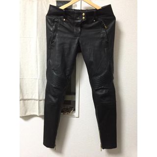 当店一番人気】 バルマン H&M バイカーパンツ バルマン レザーパンツ