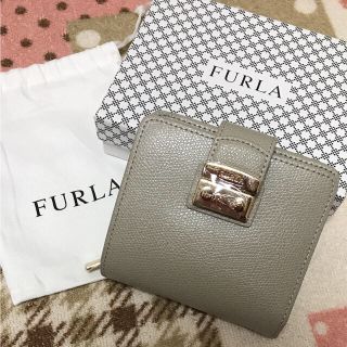 フルラ(Furla)の【新品未使用＊送料込】フルラ FURLA 財布 グレー メトロポリス(財布)