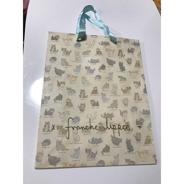 franche lippee - フランシュリッペ ショップ袋 猫図鑑の通販 by のの's shop｜フランシュリッペならラクマ