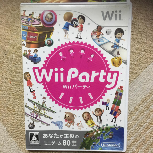 任天堂(ニンテンドウ)のWii Wiiパーティ エンタメ/ホビーのゲームソフト/ゲーム機本体(家庭用ゲームソフト)の商品写真