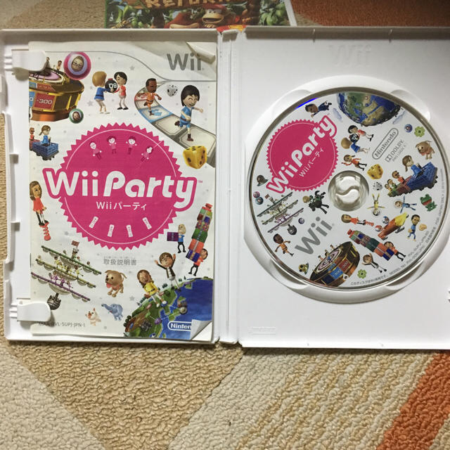任天堂(ニンテンドウ)のWii Wiiパーティ エンタメ/ホビーのゲームソフト/ゲーム機本体(家庭用ゲームソフト)の商品写真