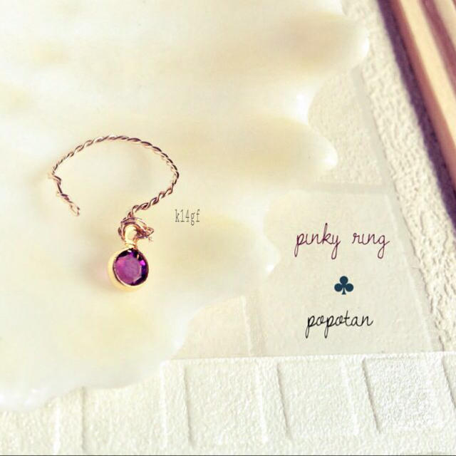 pinkyring k14gf レディースのアクセサリー(リング(指輪))の商品写真