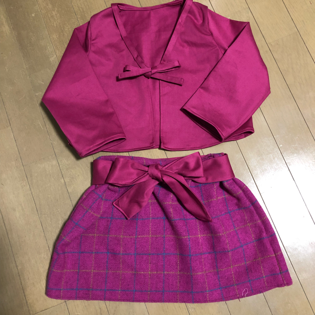 子供服セット1(8way&スカートの変更可能)新品 キッズ/ベビー/マタニティのキッズ服女の子用(90cm~)(ワンピース)の商品写真