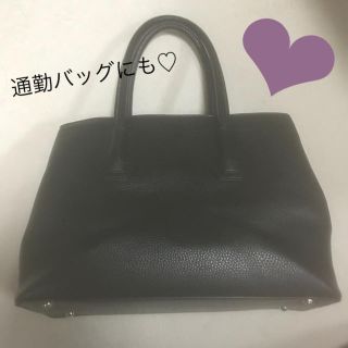 ジーユー(GU)の💗カバン💗鞄💗バッグ💗黒💗レザー💗(ハンドバッグ)