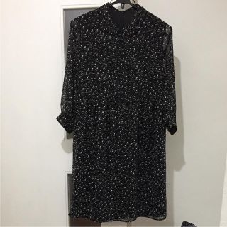 ユニクロ(UNIQLO)のワンピース  UNIQLO L(ひざ丈ワンピース)