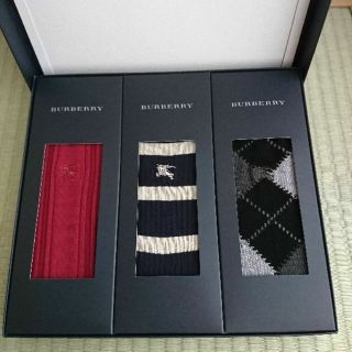 バーバリー(BURBERRY)の☆新品未使用☆バーバリー 靴下セット メンズ(その他)