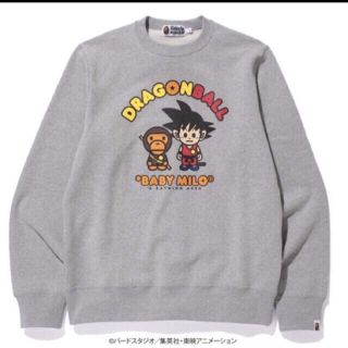 アベイシングエイプ(A BATHING APE)の新品 L BAPE DRAGON BALL スウェット ドラゴンボール エイプ(スウェット)