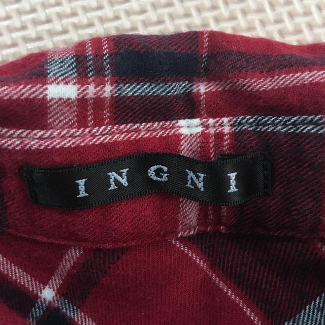 INGNI(イング)のシャツワンピース レディースのワンピース(ミニワンピース)の商品写真