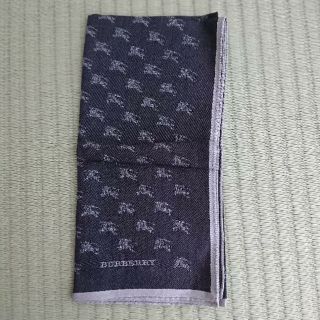 バーバリー(BURBERRY)の☆新品未使用☆BURBERRY ハンカチ メンズ(ハンカチ/ポケットチーフ)