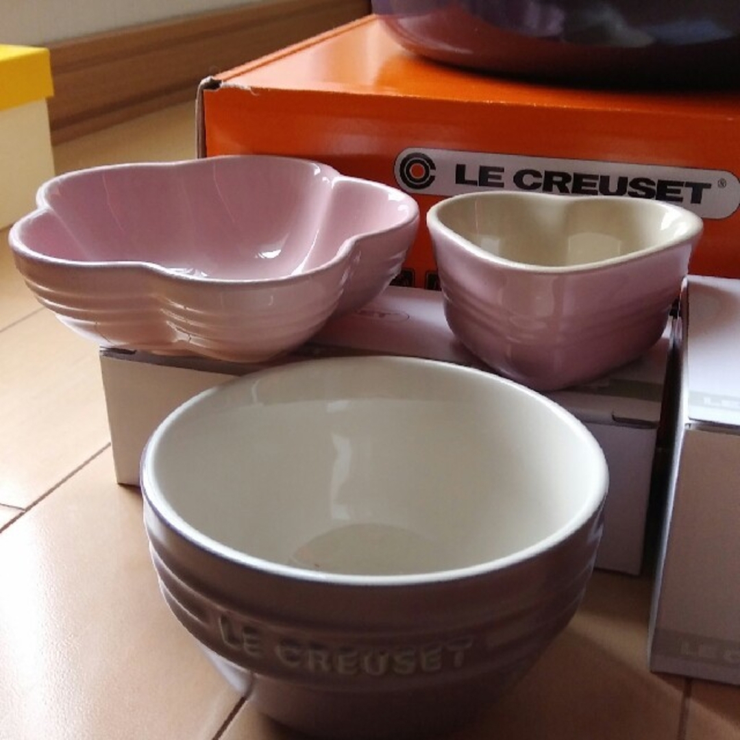 LE CREUSET(ルクルーゼ)のル・クルーゼ　４点セット インテリア/住まい/日用品のキッチン/食器(食器)の商品写真