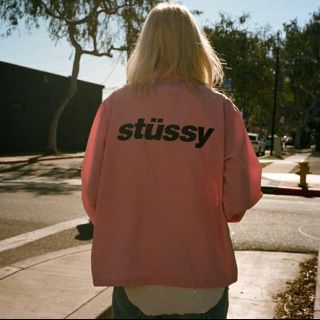 ステューシー(STUSSY)のstussyコーチジャケット(ナイロンジャケット)