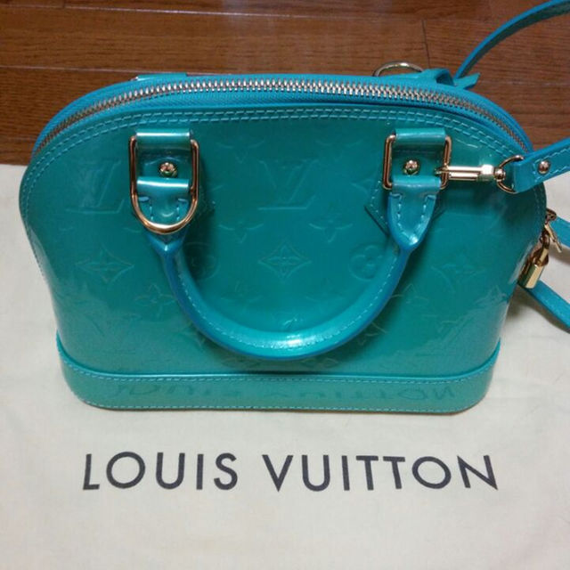 新着 - VUITTON LOUIS ルイヴィトン バッグ ブルー 美品 R❤️断捨離中