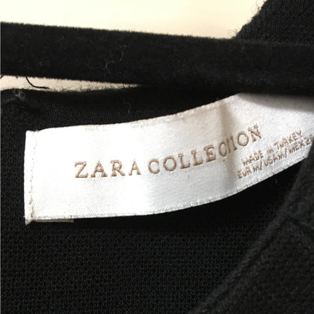 ZARA(ザラ)のZARA ワンピース 黒 M レディースのワンピース(ひざ丈ワンピース)の商品写真