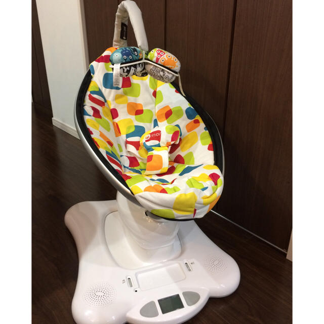 美品 4moms ママルー4.0 電動バウンサー