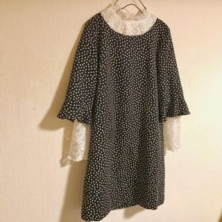 フラワー(flower)のvintage one-piece(ひざ丈ワンピース)