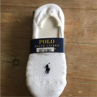 ラルフローレン(Ralph Lauren)の新品 ラルフローレン レディース用浅履きソックス ホワイト(ソックス)