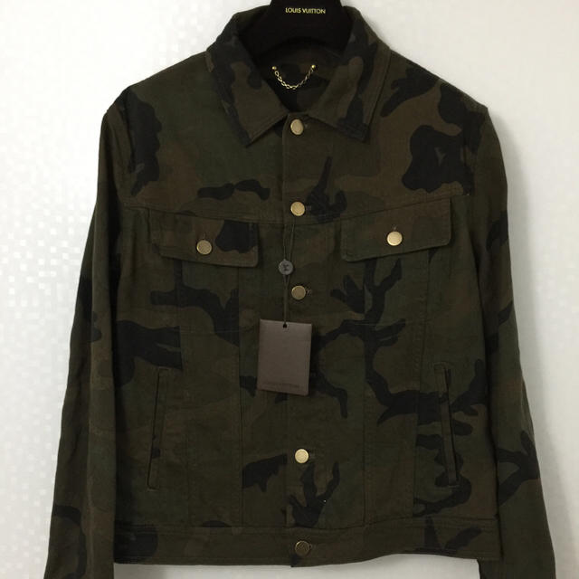 supreme louis vuitton デニムジャケット　camo