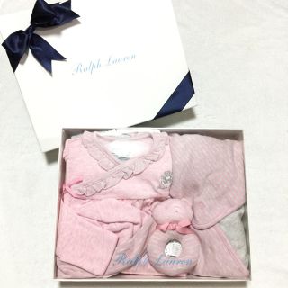 ラルフローレン(Ralph Lauren)のギフトBOX♡定価19,980円♡新品✨出産祝いセット 12M/80(カバーオール)