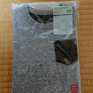 ユニクロ(UNIQLO)のちゃー'sshop様専用☆   UNIQLO  ベビー ロンT  新品(Ｔシャツ)