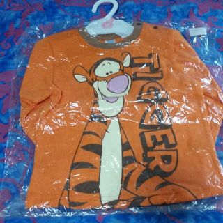 ディズニー(Disney)の未開封ティガー長袖Tシャツ90㎝(Tシャツ/カットソー)