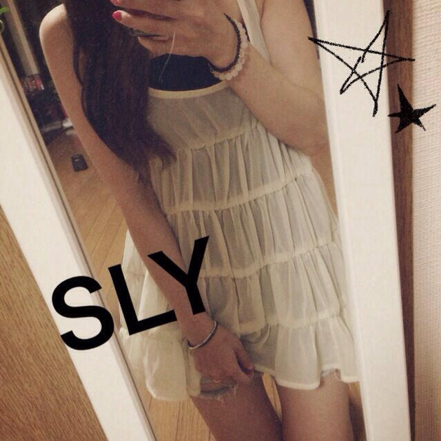 SLY(スライ)のSLY♡シャーリング♡チュニック レディースのトップス(チュニック)の商品写真