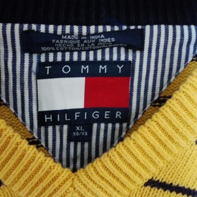 TOMMY HILFIGER(トミーヒルフィガー)の希少✳ TOMMY HILFIGER  90s  ヴィンテージ セーター メンズのトップス(ニット/セーター)の商品写真