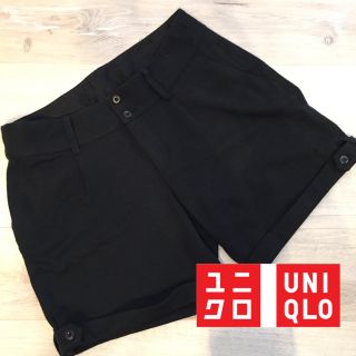 ユニクロ(UNIQLO)の値下げ❤️ユニクロ❤️ブラック ショートパンツ(ショートパンツ)