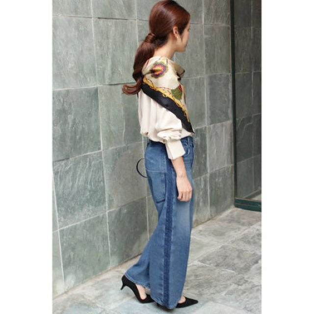 IENA(イエナ)のmanipuriシルクスカーフ  ⭐︎売却済み⭐︎ レディースのファッション小物(バンダナ/スカーフ)の商品写真