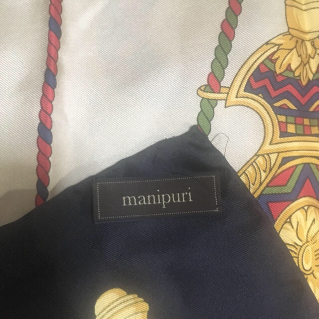IENA(イエナ)のmanipuriシルクスカーフ  ⭐︎売却済み⭐︎ レディースのファッション小物(バンダナ/スカーフ)の商品写真