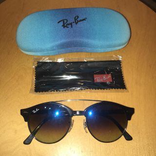 レイバン(Ray-Ban)のRay Banレイバン4346ダブルブリッジブルーミラーラウンドサングラス52(サングラス/メガネ)