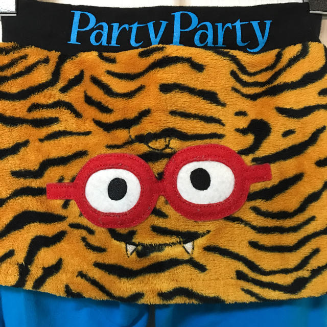 PARTYPARTY(パーティーパーティー)のPARTYPARTY/トラ柄スカッツ/パーティーパーティー キッズ/ベビー/マタニティのキッズ服女の子用(90cm~)(スカート)の商品写真