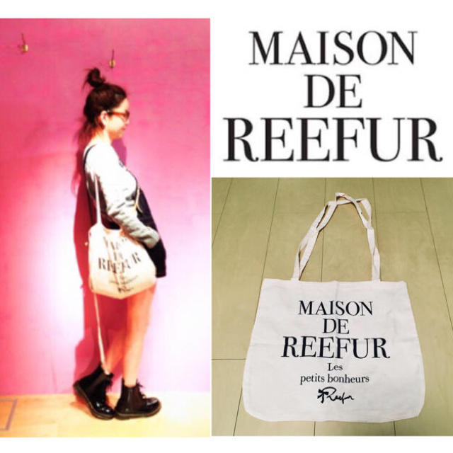 Maison de Reefur(メゾンドリーファー)のメゾンドリーファー♡ショッパーバッグMサイズ新品♡REERUR梨花 レディースのバッグ(ショップ袋)の商品写真