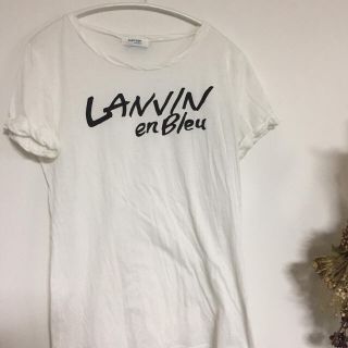 ランバンオンブルー(LANVIN en Bleu)のランバンＴシャツ(Tシャツ(半袖/袖なし))